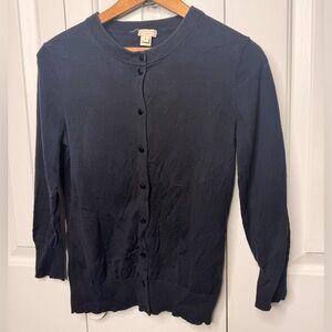 J. Crew Navy “Clare”Cardigan